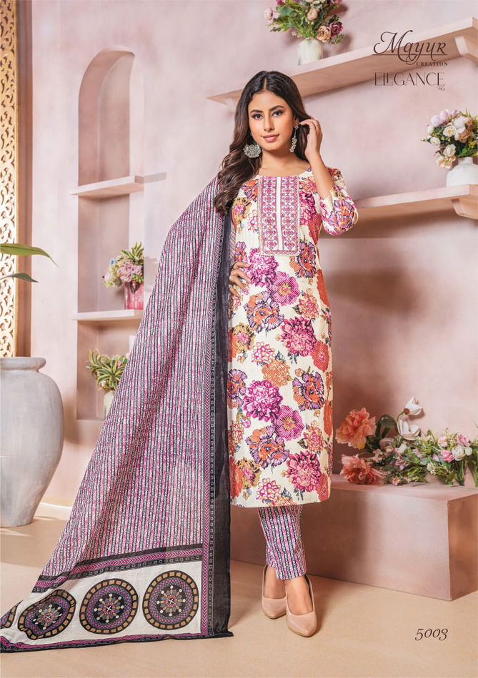 Elegance Vol 5 By Mayur Jaipuri Prints Cotton Kurti With Bottom Dupatta Wholesale Online